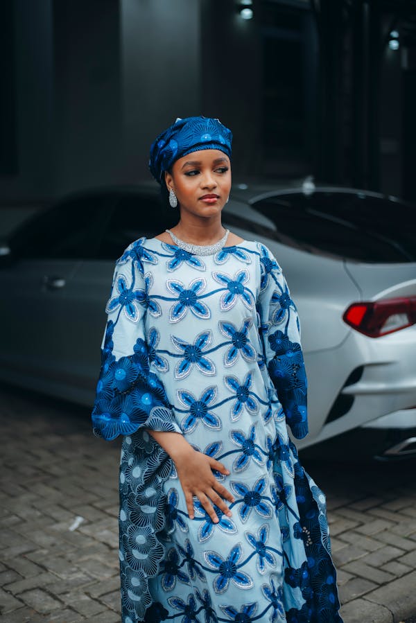 Zola Kente Maxi Dress