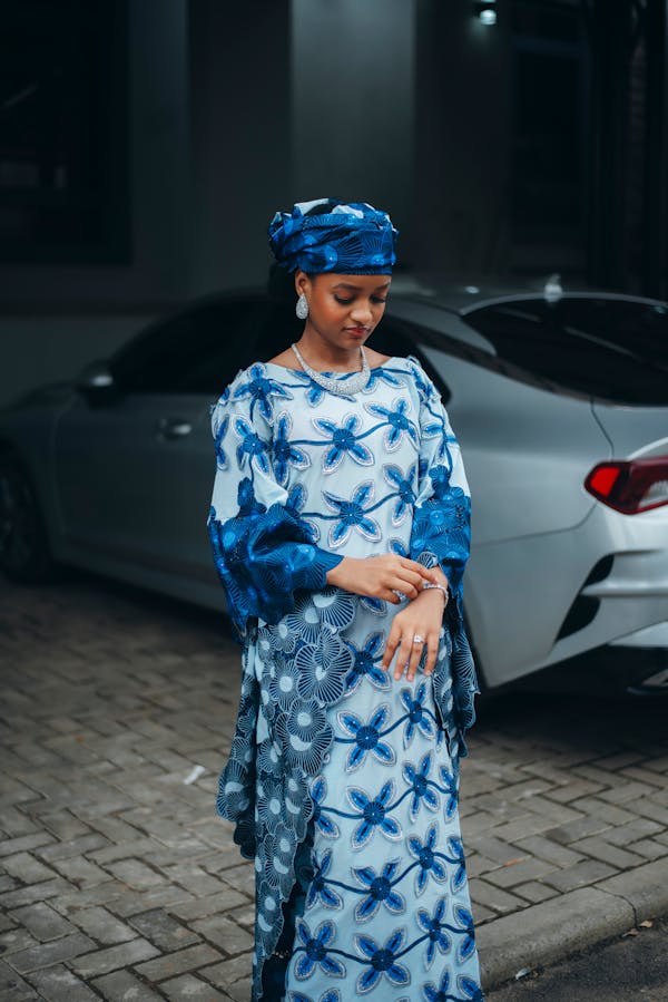 Zola Kente Maxi Dress