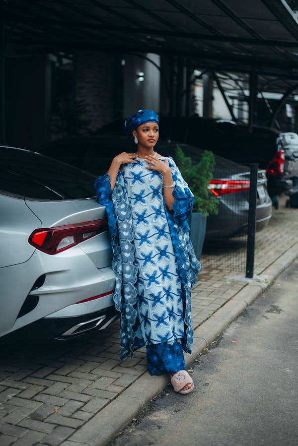 Zola Kente Maxi Dress