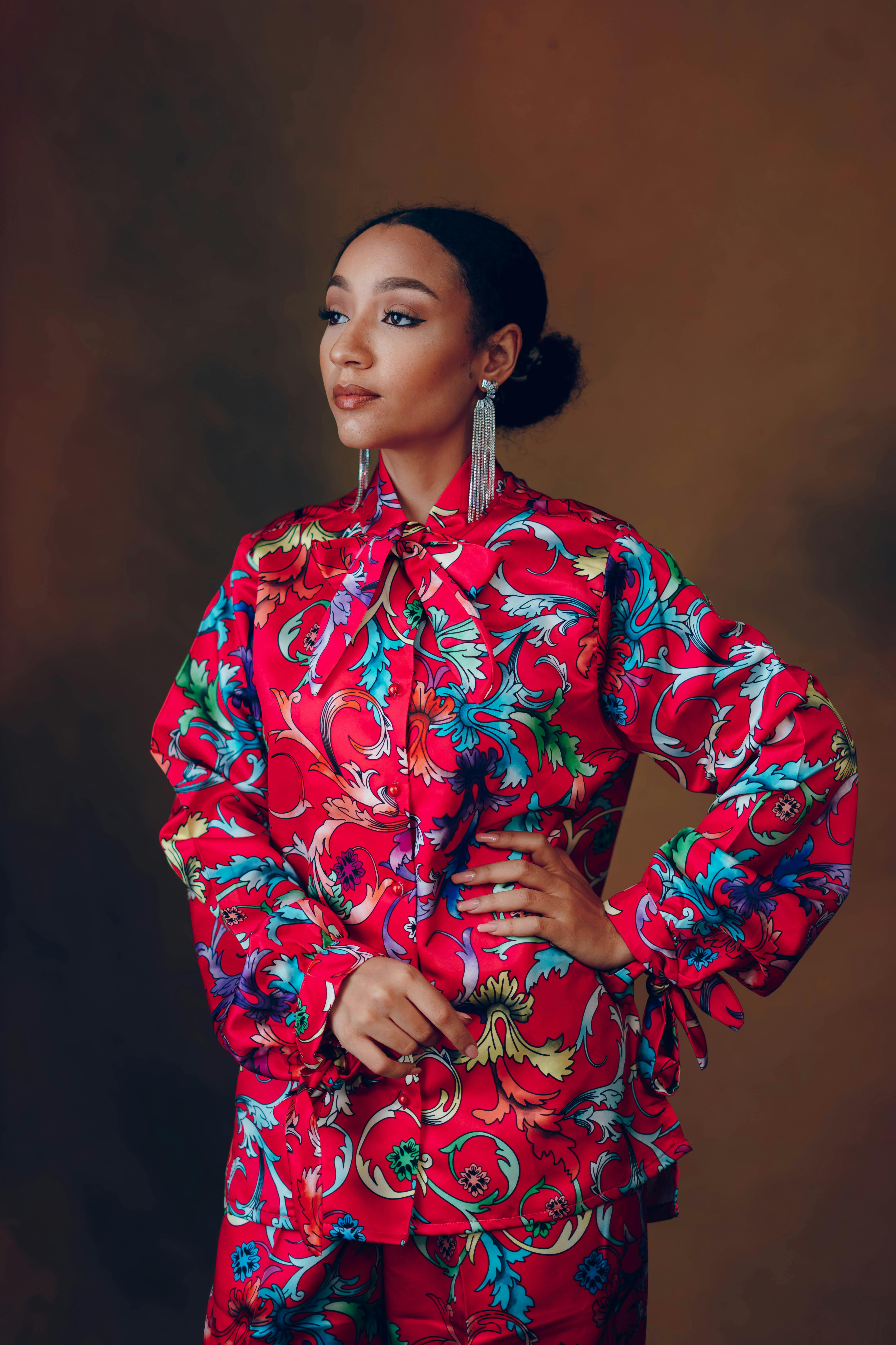 Amina Peplum Dress